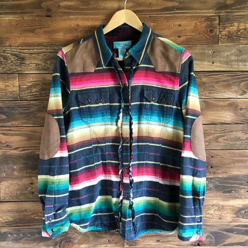 Beautiful Western Tasha Polizzi Button Down